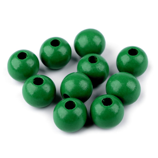 Fa gyöngy ø25 mm - Piros (200 Darabok) Fa gyöngy ø25 mm - Piros (200 Darabok)