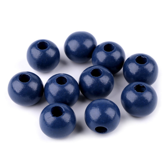 Fa gyöngy ø25 mm - Piros (200 Darabok) Fa gyöngy ø25 mm - Piros (200 Darabok)