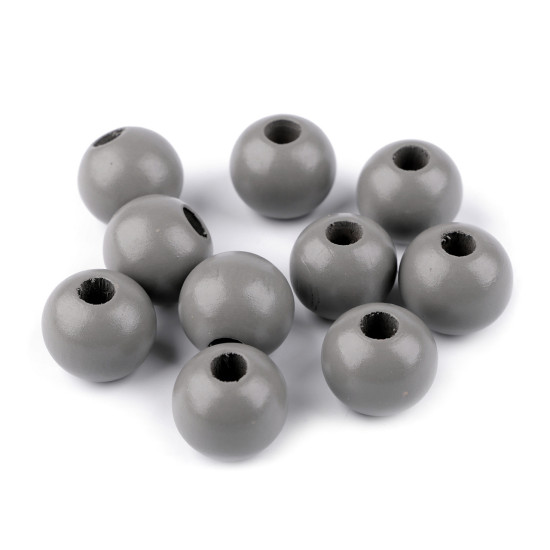 Fa gyöngy ø25 mm - Piros (200 Darabok) Fa gyöngy ø25 mm - Piros (200 Darabok)