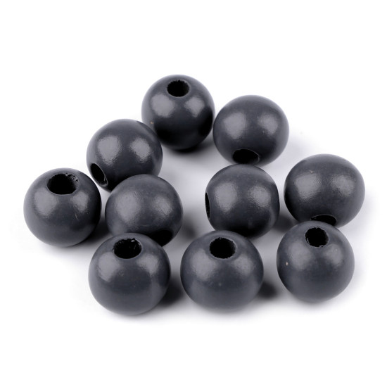Fa gyöngy ø25 mm - Piros (200 Darabok) Fa gyöngy ø25 mm - Piros (200 Darabok)