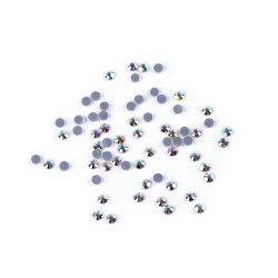 Iron-on hotfix rhinestones size ss6 - Crystal ab (18 Grams)