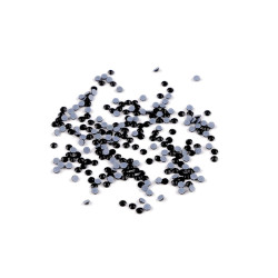 Iron-on hotfix rhinestones size ss6 - Black (2 Grams)