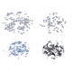 Iron-on hotfix rhinestones size ss6 - Crystal (8 Grams) Iron-on hotfix rhinestones size ss6 - Crystal (8 Grams)