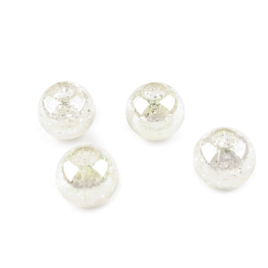 Plastic beads with ab effect ø20 mm - Light violet (4 Pieces) Plastic beads with ab effect ø20 mm - Light violet (4 Pieces)