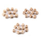 Perles en bois - dé, éléphant, cœur, étoile, 14 x 14 mm - Ivoire (10 Pièces) Perles en bois - dé, éléphant, cœur, étoile, 14 x 14 mm - Ivoire (10 Pièces)