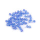 Perles arc-en-ciel en plastique, ø 6 mm - Bleu ange (10 Grammes) Perles arc-en-ciel en plastique, ø 6 mm - Bleu ange (10 Grammes)