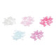 Perles arc-en-ciel en plastique, ø 6 mm - Bleu ange (10 Grammes) Perles arc-en-ciel en plastique, ø 6 mm - Bleu ange (10 Grammes)