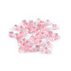 Plastic beads with ab effect 6x6 mm, cube - Violet lilac (10 Grams) Plastic beads with ab effect 6x6 mm, cube - Violet lilac (10 Grams)