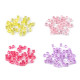 Plastic beads with ab effect 6x6 mm, cube - Violet lilac (10 Grams) Plastic beads with ab effect 6x6 mm, cube - Violet lilac (10 Grams)
