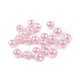 Perle in plastica, con effetto ab, dimensioni: ø 8 mm - Bianco (10 Grammi) Perle in plastica, con effetto ab, dimensioni: ø 8 mm - Bianco (10 Grammi)