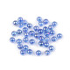 Plastic rainbow beads ø8 mm - Lightest yellow (100 Grams)
