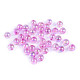 Plastic rainbow beads ø8 mm - Lightest yellow (100 Grams)
