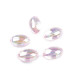 Plastic beads, olives 13x20 mm - Light violet (10 Grams) Plastic beads, olives 13x20 mm - Light violet (10 Grams)