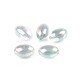 Plastic beads, olives 13x20 mm - Light violet (10 Grams) Plastic beads, olives 13x20 mm - Light violet (10 Grams)