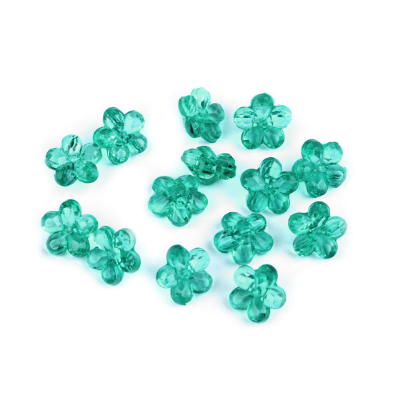 Műanyag gomb / virág gyöngyök ø12 mm - Királykék (30 Grammok) Műanyag gomb / virág gyöngyök ø12 mm - Királykék (30 Grammok)