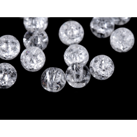 Kristall synthetisches mineral gecrackt ø 4 mm - Crystal (100 Stücke) Kristall synthetisches mineral gecrackt ø 4 mm - Crystal (100 Stücke)