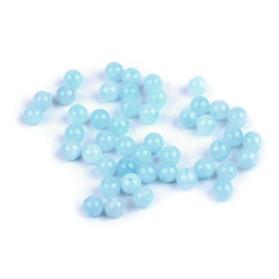 Akwamaryn syntetyczny minerał ø4 mm - Aquamarine (88 Sztuki) Akwamaryn syntetyczny minerał ø4 mm - Aquamarine (88 Sztuki)