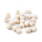 Beehive beads unfinished wood honeycomb beads ø14 mm - Natural light (120 Pieces)