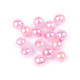 Perle in plastica, con effetto ab, dimensioni: ø 13 mm - Trasparente (15 Pezzi) Perle in plastica, con effetto ab, dimensioni: ø 13 mm - Trasparente (15 Pezzi)