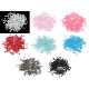 Plastic beads color ø4 mm - Red (100 Grams) Plastic beads color ø4 mm - Red (100 Grams)