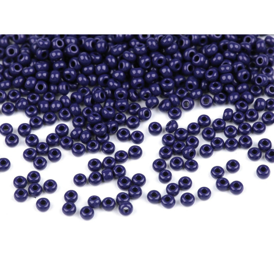 Rokail - koraliki szklane 8/0 - 3 mm - Czarny (400 Gramy) Rokail - koraliki szklane 8/0 - 3 mm - Czarny (400 Gramy)