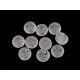 Abalorios de plástico 8x12 mm - Transparente (10 Piezas) Abalorios de plástico 8x12 mm - Transparente (10 Piezas)