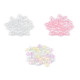 Plastic beads pearl ab frost effect ø8 mm - Light pink (360 Grams) Plastic beads pearl ab frost effect ø8 mm - Light pink (360 Grams)