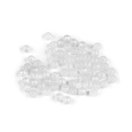Cuentas de plástico con efecto ab escarchado ø6 mm - Rosa claro (360 Gramos) Cuentas de plástico con efecto ab escarchado ø6 mm - Rosa claro (360 Gramos)