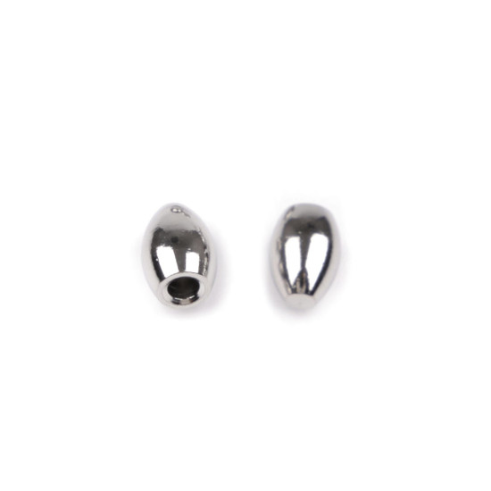 Końcówka do sznurka 5x7 mm stal nierdzewna - Platyna (50 Sztuki) Końcówka do sznurka 5x7 mm stal nierdzewna - Platyna (50 Sztuki)