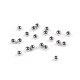 Gyöngyök rozsdamentes acélból ø4 mm - Platina (20 Darabok) Gyöngyök rozsdamentes acélból ø4 mm - Platina (20 Darabok)