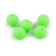 Matte plastic beads, rubberized surface ø16 mm - Mix of colours (100 Pieces) Matte plastic beads, rubberized surface ø16 mm - Mix of colours (100 Pieces)