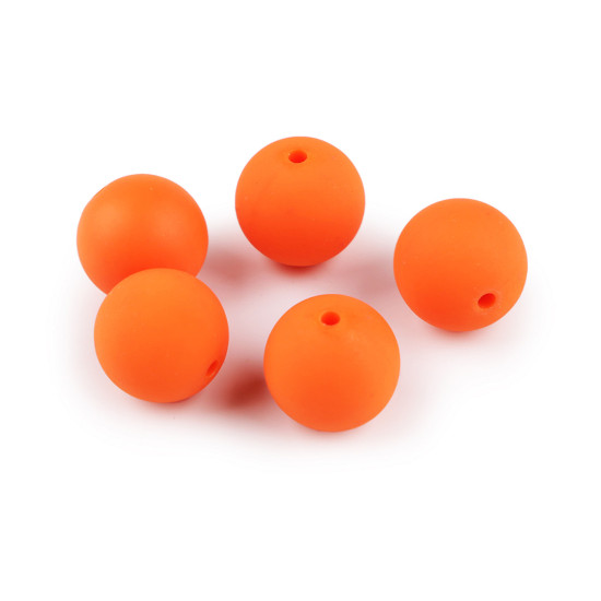 Matte plastic beads, rubberized surface ø16 mm - Mix of colours (100 Pieces) Matte plastic beads, rubberized surface ø16 mm - Mix of colours (100 Pieces)