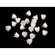 Koraliki plastikowe dzwoneczek 9x11 mm - Biały perłowy (200 Sztuki) Koraliki plastikowe dzwoneczek 9x11 mm - Biały perłowy (200 Sztuki)
