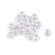 Plastic beads with ab effect ø10 mm - Transparent (50 Grams) Plastic beads with ab effect ø10 mm - Transparent (50 Grams)