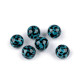 Plastic beads, leopard pattern ø16 mm - Violet (6 Pieces) Plastic beads, leopard pattern ø16 mm - Violet (6 Pieces)