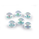 Perles breloques en plastique, ø 13 mm, avec effet ab - Blanc jaune (30 Pièces) Perles breloques en plastique, ø 13 mm, avec effet ab - Blanc jaune (30 Pièces)