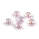 Perles breloques en plastique, ø 13 mm, avec effet ab - Blanc jaune (30 Pièces) Perles breloques en plastique, ø 13 mm, avec effet ab - Blanc jaune (30 Pièces)