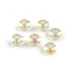 Perles breloques en plastique, ø 13 mm, avec effet ab - Blanc jaune (30 Pièces) Perles breloques en plastique, ø 13 mm, avec effet ab - Blanc jaune (30 Pièces)