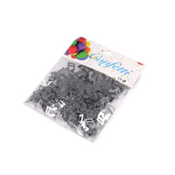 Konfetti nuty - Srebrny (1 Torba)