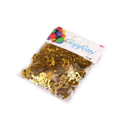 Konfetti nuty - Złoty (1 Torba)