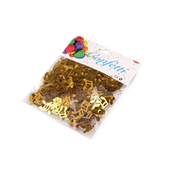 Konfetti nuty - Srebrny (1 Torba) Konfetti nuty - Srebrny (1 Torba)