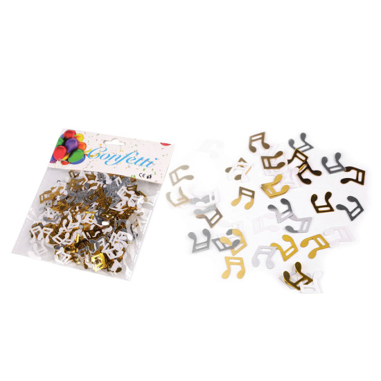 Konfetti nuty - Srebrny (1 Torba) Konfetti nuty - Srebrny (1 Torba)