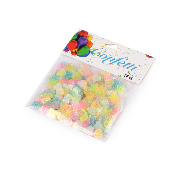 Konfetti serduszka - na urodziny, wesele, imprezę - Mix (1 Torba) Konfetti serduszka - na urodziny, wesele, imprezę - Mix (1 Torba)
