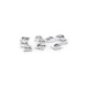 Termodżety hotfix kwadrat szlifowana cała powierzchnia 4x4 mm - Crystal (2 Gramy)