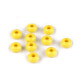Plastic beads with large hole ø15 mm decorative - Cream lightest (10 Pieces) Plastic beads with large hole ø15 mm decorative - Cream lightest (10 Pieces)