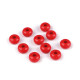 Plastic beads with large hole ø15 mm decorative - Cream lightest (10 Pieces) Plastic beads with large hole ø15 mm decorative - Cream lightest (10 Pieces)