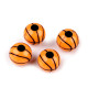 Perles ballon de basket en plastique, ø 11 mm - Orange (100 Pièces) Perles ballon de basket en plastique, ø 11 mm - Orange (100 Pièces)