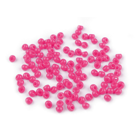 Plastic beads drops 4.7x5.3 mm - Forget-me-not blue (70 Grams) Plastic beads drops 4.7x5.3 mm - Forget-me-not blue (70 Grams)