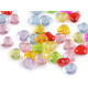 Mărgele de plastic în formă de inimă 8x9 mm - Mix (100 Grame) Mărgele de plastic în formă de inimă 8x9 mm - Mix (100 Grame)