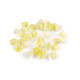 Koraliki plastikowe dzwoneczek barwione 9x11 mm - Malinowy (100 Gramy) Koraliki plastikowe dzwoneczek barwione 9x11 mm - Malinowy (100 Gramy)